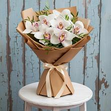 Букет цветов из:  Орхидеи и Розы #REPLACE_PRED# Урае